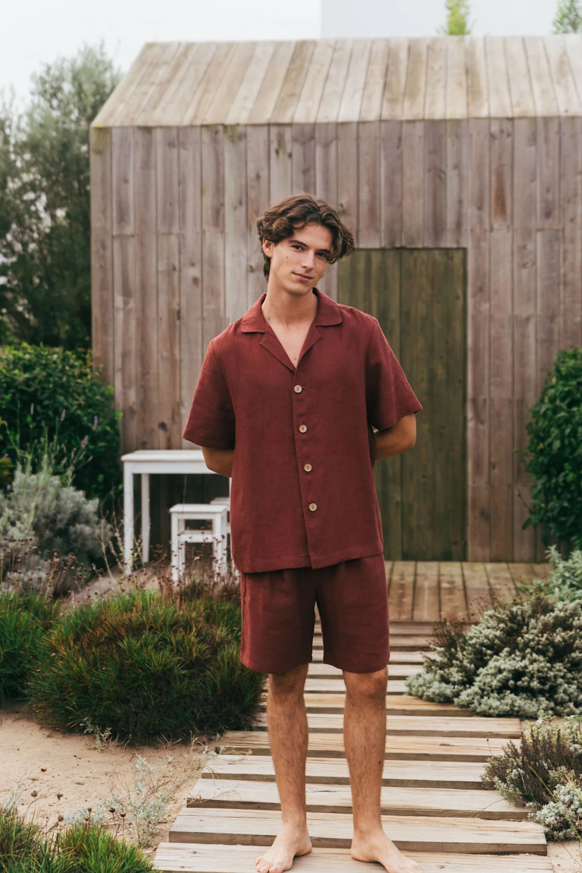 Lennox Linen Set | Terracotta