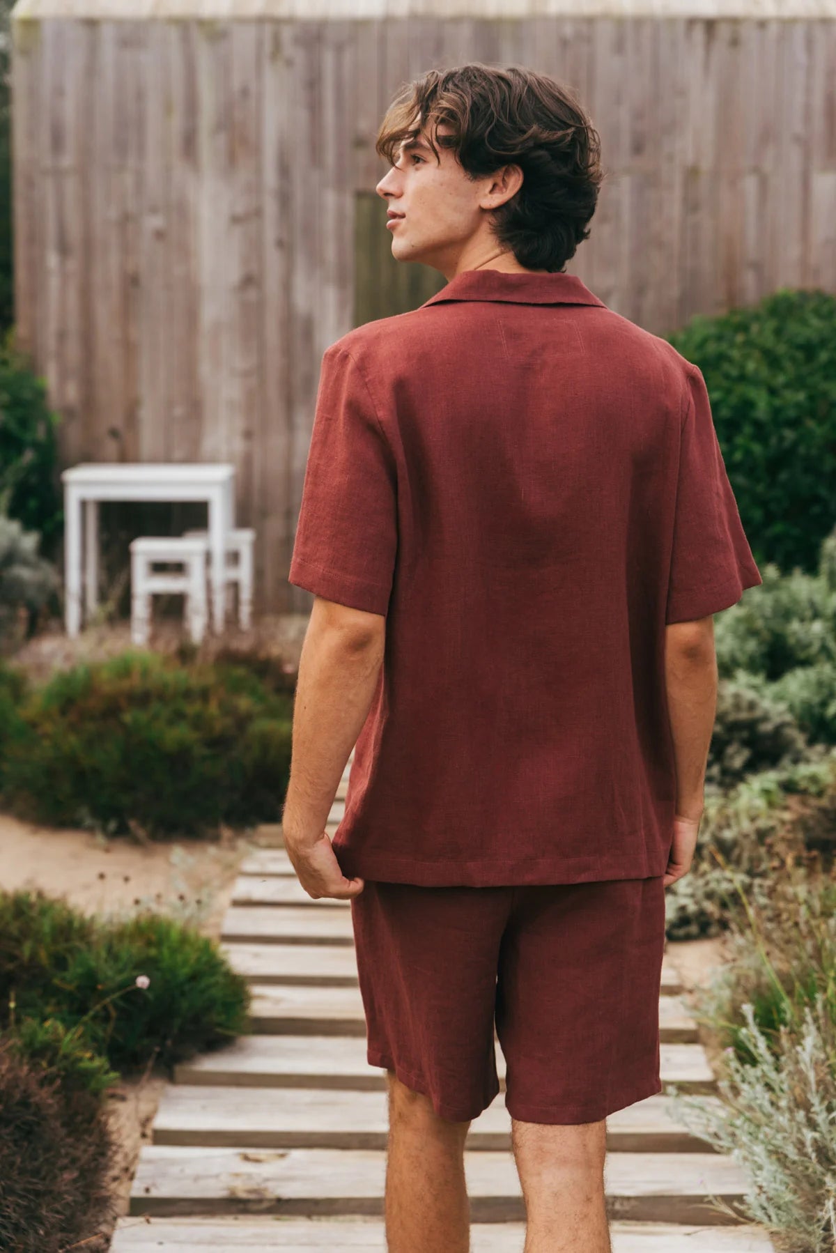 Lennox Linen Set | Terracotta