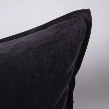 Velvet Lumbar Cushion | Midnight