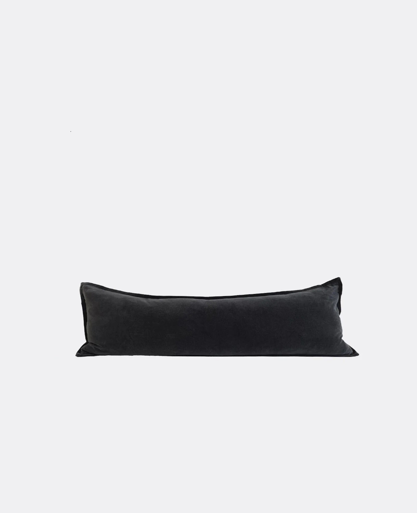 Velvet Lumbar Cushion | Midnight