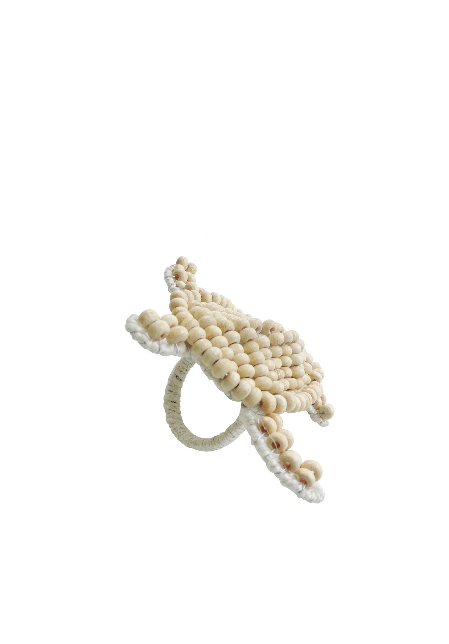 Beaded Napkin Ring - Turtle