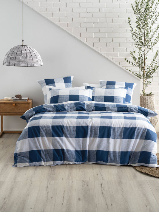 Alex Duvet Cover Set | Ink