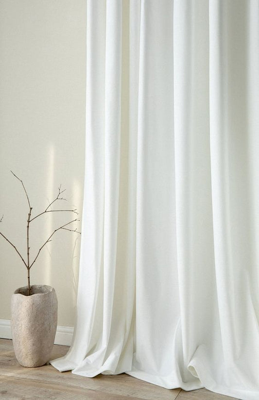 Velvet Curtains - Box Pleat