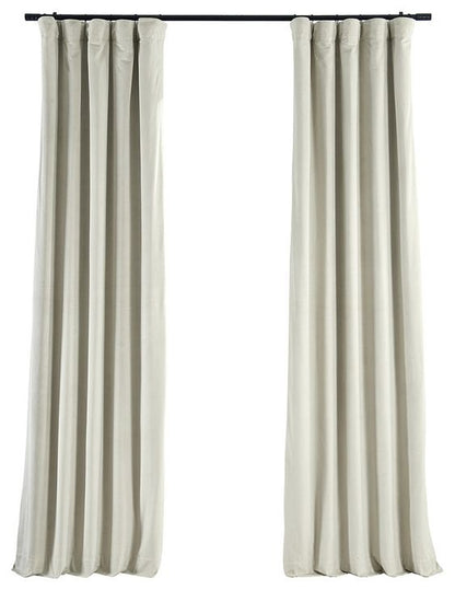 Velvet Curtains - Box Pleat