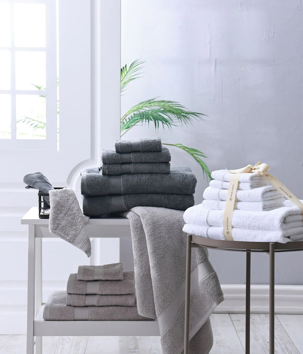 Pure Cotton Towel Set | White