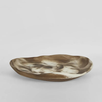 Resin Serving Platter | Latte