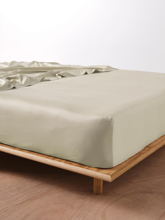 Bamboo Fitted Sheet | Natural