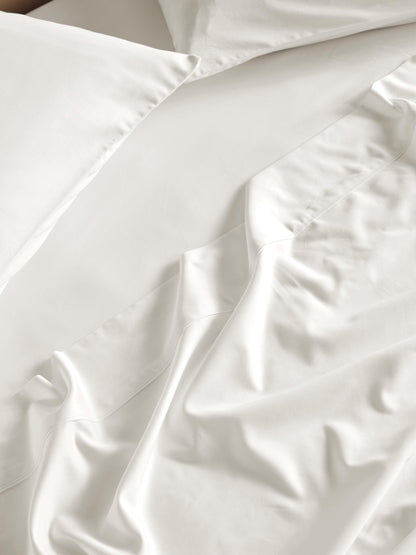 Luxury Bamboo Sheet Set in White