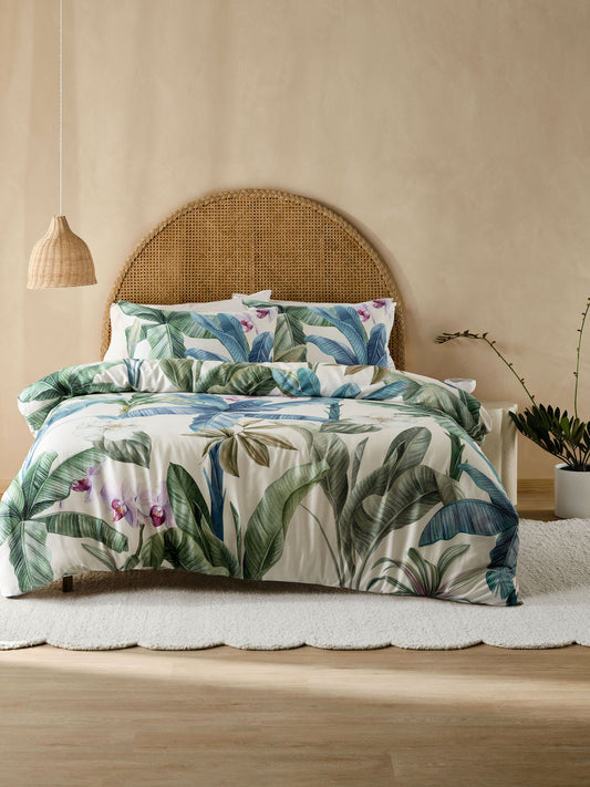 Kara Duvet Cover Set | Sand