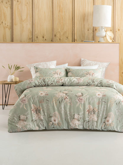 Nella Duvet Cover Set | Sage