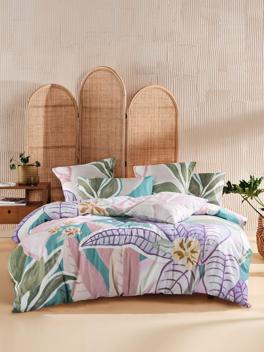 Palmetto Green Duvet Cover Set