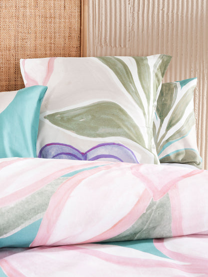 Palmetto Green Duvet Cover Set