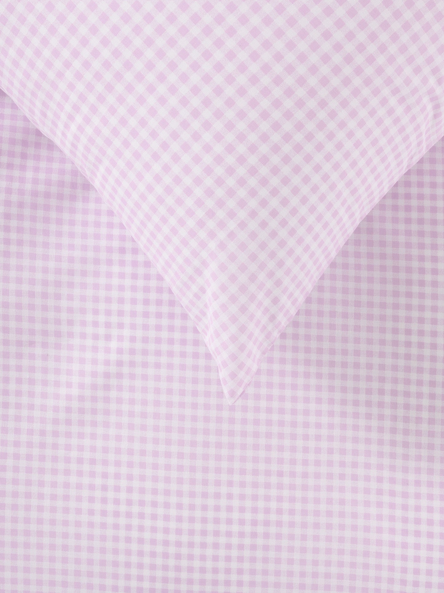 Childrens Fitted Sheet | Lilac Gingham