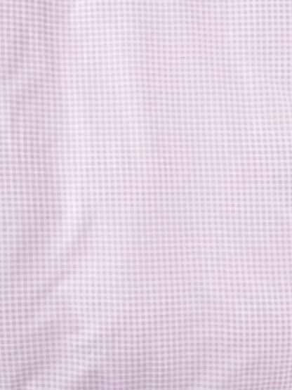 Childrens Fitted Sheet | Lilac Gingham