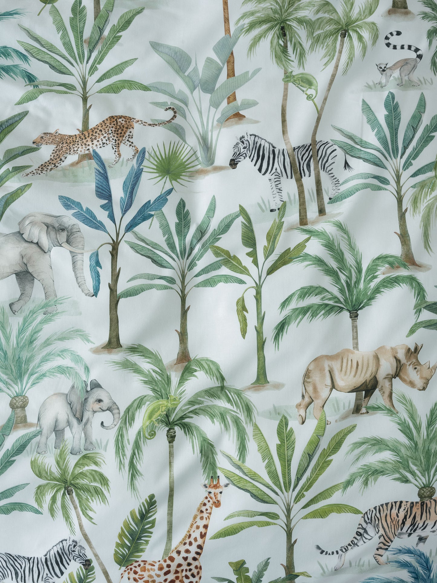 Childrens Duvet Cover | Jungle Oasis