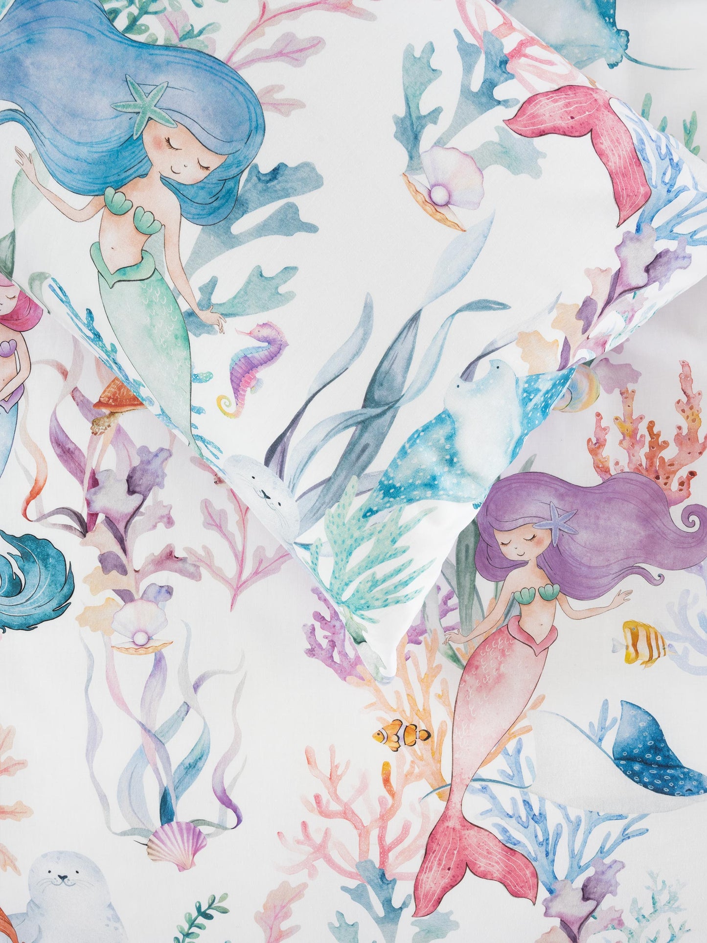 Childrens Duvet Cover | Mermaid Lagoon