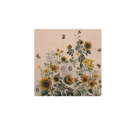 Paper Napkin | SUNFLOWER FIELD