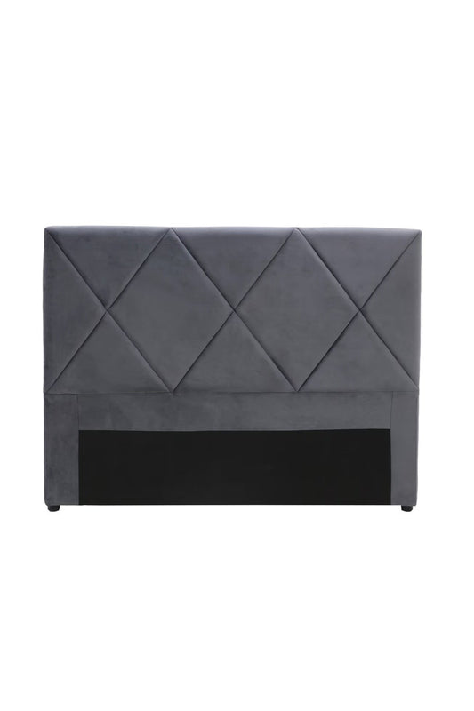 Velvet Headboard | Charcoal