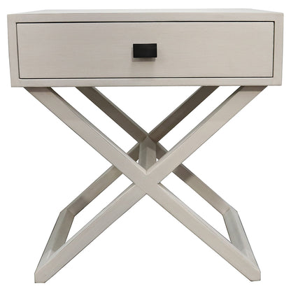 Indi Side Table | Ivory