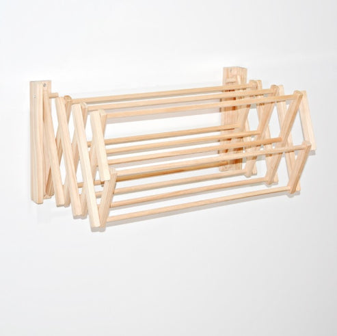 Wooden Clothes Drying Rack - Wall Hung169.00 NZDDefault Title – The ...